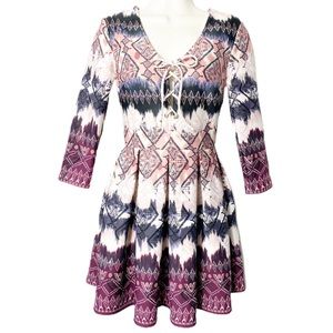 B. Darlin Puffy Long sleeve Dress Sz 5/6